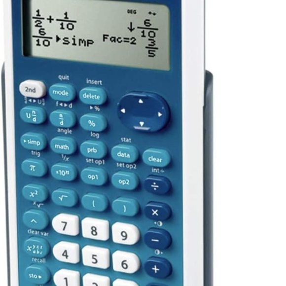 TEXAS INSTRUMENTS TI-34 MULTIVIEW CALCULATOR - NO COVER - SOLAR POWERED & WORKS - Picture 4 of 5